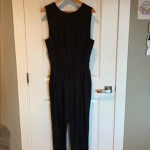 Oak and Fort black sleeveless jumper